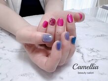 カメリア(Camellia)/ハンドジェルネイル/フィルイン