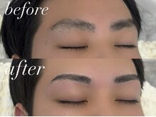 エムズアイブロウ 大和西大寺(M’sアイブロウ)/メンズハリウッドブロウリフト