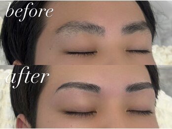 エムズアイブロウ 大和西大寺(M’sアイブロウ)/メンズハリウッドブロウリフト