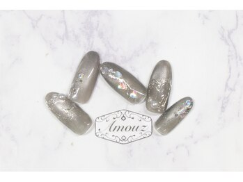 アモウズ(Amouz)/定額【テーマ:ハートネイル】3