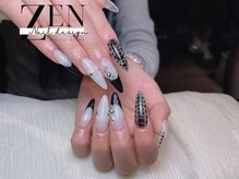 ゼン ネイル デザイン 池袋(ZEN NAIL DESIGN)/長さだしやり放題×つけ放題