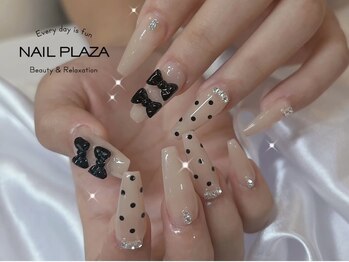 ネイルプラザ 河原町OPA店(NAIL PLAZA)の写真/大バズり間違いナシ！中国系ワンホンネイルも目が離せない◎【10本長さ出し★アートし放題】