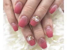 ディーネイル 京橋(D-nail)/ストーンとラメでキラキラ