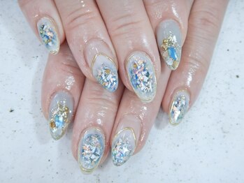 ネイルサロン ラグジェ(Nailsalon LUXE)/定額ジェル★ゴージャス