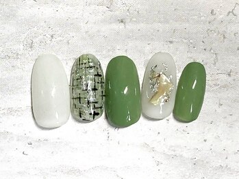 スーン(S∞N)/プチアート定額ネイル￥6980