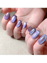 ネイルサロンクリアヴィラ(nail salon clear villa)/マグネットワンカラー¥8250