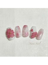 ナナネイル(Nana.Nail)/ぷっくりデザインネイル