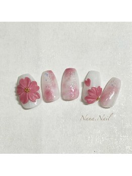 ナナネイル(Nana.Nail)/ぷっくりデザインネイル