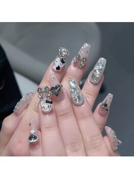 クイーンズビューティーサロン 新宿本店(Queen's beauty salon)/チップ長さだしやり放題