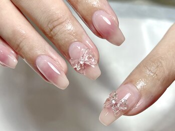 ほわっとチーク&クリアリボン*