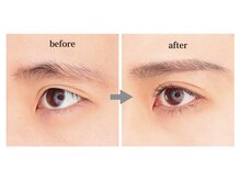アンドミー 月島店(and me.)/まつげエクステbefore after 