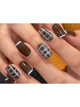 手描きアートが得意なサロン