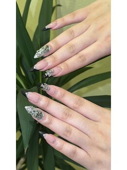 ネイル スタジオ ビビディバビディブー(nail studio BBB)の写真/【海外で話題◇強度が自慢のGel-X使用】通常のスカルプよりもモチ抜群◎ 長さSからXXLまで対応☆