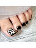 【平日限定/オフ込】【Foot】親指アート(※オフなしは¥500引き)¥8590