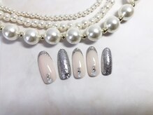 ビューティーネイル(Beauty Nail)/シンプルキラキラ