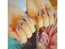ココ ネイル サロン アンドスクール(COCO.NAIL SALON＆SCHOOL)/ギャラクシー　マグネットネイル