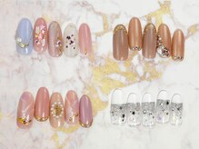 ヴィーナネイル 呉店(VinaNail)/3月定額アート★トレンドコース