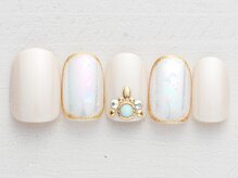 ネイルサロン ノーネイル 新宿/キラキラフィルム ￥4990