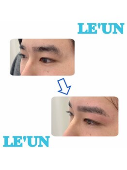 ルアン 表参道店/メンズ美眉毛スタイリング