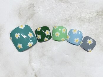 ドリーム ネイル(Dream Nail)/フット定額デザインコース6900