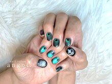 アンガット(angot.)/ダークハロウィンネイル