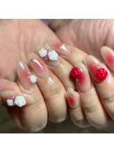 クロレ(Nail Salon COLORE)/チークネイル　by. honoka