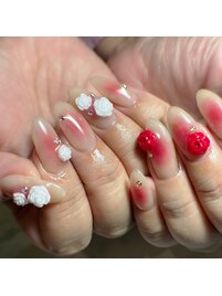チークネイル　by. honoka