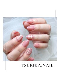 ミルキーピンク×クリーム