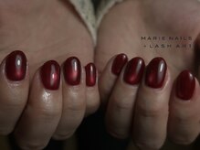 マリー ネイルズアンドラッシュアート モザイクモール港北店(MARIE NAILS & LASH ART)/マグネット ¥8,800 1204c