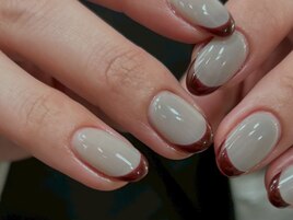 ＊個性派フレンチネイル＊