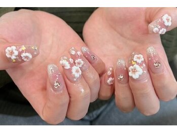 ネイルアンドアイラッシュスタジオ シュシュ(chouchou)の写真/《パラジェル認定サロン》技術力に定評あり◇"最旬トレンド×提案デザイン"◎デザイン持ち込みＯＫ♪