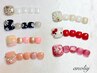 【FOOT/アートデザイン】イマドキアートで素足でもサンダルでも華やか綺麗に!