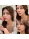 ラビィ アイラッシュ(Raviy Eyelash)の写真/【フラットラッシュ】+500円でカラーエクステ変更可能◎今なりたい抜け感ある“ハーフeye”に♪