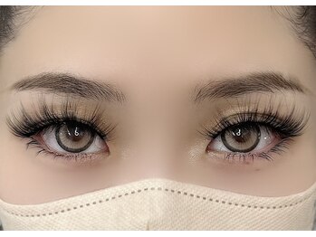 アイラッシュ アンドアール(eyelash and.R)/付けまつ毛に合わせた下マツエク