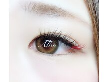 ネイルアンドアイラッシュ アリア(Alia)/目尻にカラー☆彡