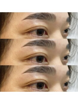 アジュメル(Ajumel)/parisienne blow＋美眉wax