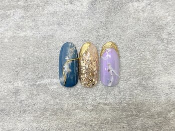 ルチア ネイルアンドアイラッシュ 元今泉店(Lucia)/定額ジェル　オフ込　￥7600～