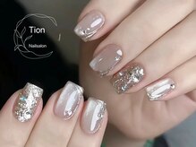 ティオン 川崎店(Tion)/オンブレフレンチ・冬ネイル