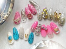 エスフィーネイルサロン ブリーユ(Esfy nailsalon Brille)/7月アプレ定額デザイン