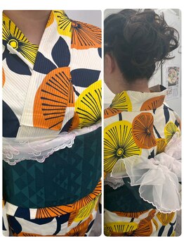 ラ ムーン アイラッシュアンドヘアメイク(La.Moon)/着付けヘアセット