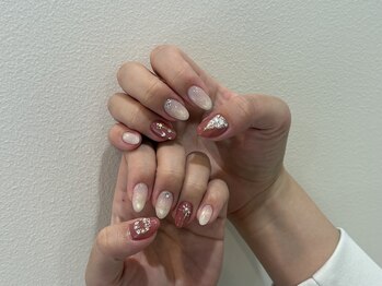 プラス サード(Plus 3rd)/クリスマスネイル bymarina.a