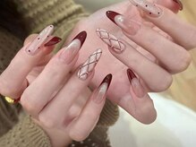 ラメール(La mer)/キラキラストーンxボルドー