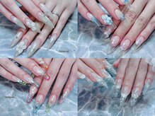 コロミネイル(colome nail)の雰囲気(大人気シンプルスカルプジェル☆長さ欲しい方おすすめです♪)