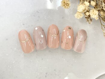 キャンアイドレッシー 足利店(Can I Dressy)/オフィスネイル ¥4800
