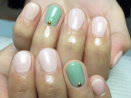 秋の入り口nail