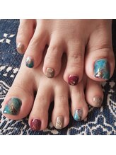 エムズ サロン(M's SALON)/フットネイル 5000円