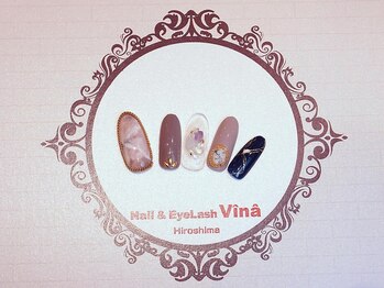 ヴィーナ 山口店(Vina)/大理石風ネイル