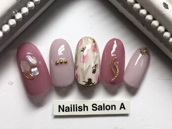 ネイリッシュサロン エー(Nailish Salon A)/チューリップネイル