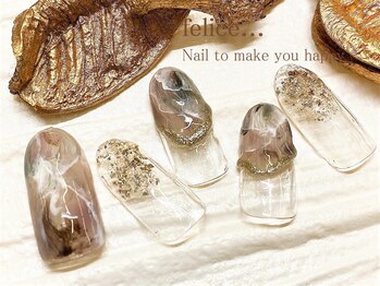 ネイルサロン フェリーチェ(felice)/【定額ネイル】¥7980