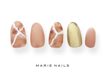 マリー ネイルズ いわきラトブ店(MARIE NAILS)/定額5.500円税込 ベージュ 0924a